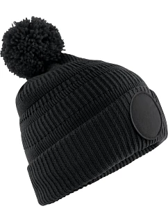 B Pletená čepice Patch 53. black model 22452835 - Beechfield