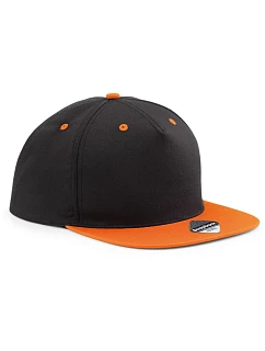 B 5 panelová Snapback kontrastní kšiltovka 53. black/orange model 22482063 - Beechfield