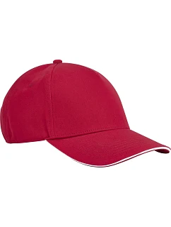 B 5 panelová kšiltovka sandwich EarthAware® 53. classic red/white model 22411974 - Beechfield