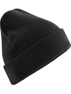 B Pletená čepice z bio bavlny 53. black model 22452928 - Beechfield