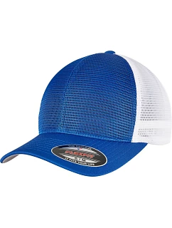 Flexfit 360/360T 6 panelová síťovaná kšiltovka 55.0360 royal/white
