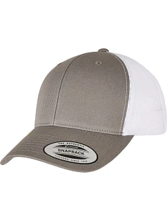 Flexfit 6606RT/6606TR 6 panelová Trucker kšiltovka "Recycled" 55.06RT grey/white