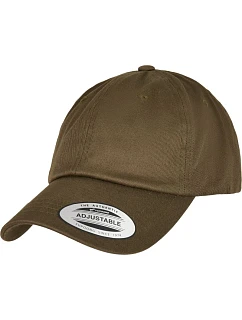 Flexfit 6245OC 6 panelová kšiltovka z bio bavlny 55.45OC burnt olive