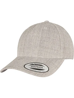 5 panelová Snapback kšiltovka heather grey model 22478711 - Flexfit