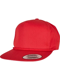 Flexfit 6002 5 panelová kšiltovka "Poplin Golf" 55.6002 red