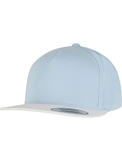 5 panelová Snapback kšiltovka light blue/white model 22482364 - Flexfit