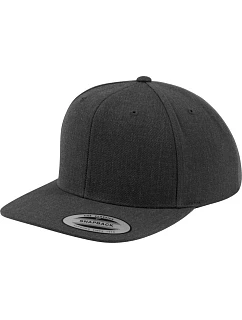 6 panelová Snapback kšiltovka dark grey model 22482388 - Flexfit