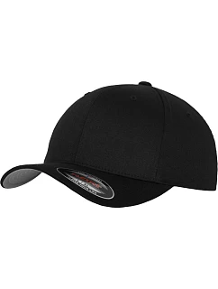 Flexfit 6277 6 Panelová kšiltovka Flexfit Wooly Combed 55.6277 black