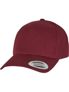 5 panelová Snapback kšiltovka 55. maroon model 22537289 - Flexfit