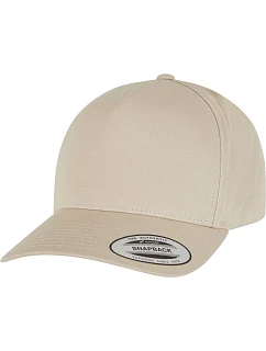 5 panelová Snapback kšiltovka 55. beige model 22537285 - Flexfit