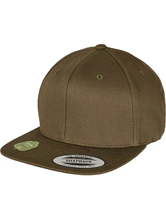 6 panelová Snapback bio kšiltovka  olive model 22482439 - Flexfit