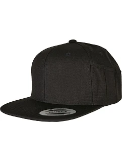 6 panelová snapback kšiltovka s na  black model 22482447 - Flexfit