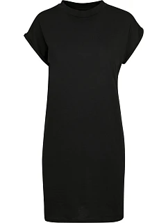 Build your Brand BY 101 Tričkové šaty se stojáčkem 56.0101 black