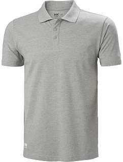 Classic Pánské piqué polo "Classic" grey melange model 22434170 - Helly Hansen