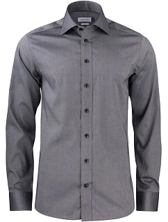 J.Harvest & Frost 01 Regular Men Nežehlivá košile s dlouhým rukávem grey model 22454091