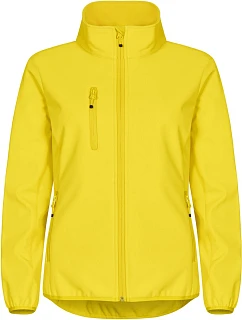 Classic Softshell Jkt W Dámská 3vrstvá softshellová bunda model 22471196 lemon - Clique