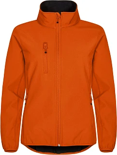 Classic Softshell Jkt W Dámská 3vrstvá softshellová bunda  orange model 22471203 - Clique