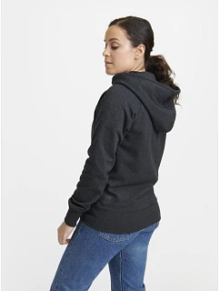 Pure Waste HJUB Unisex mikina s kapucí 74.HJUB anthracite