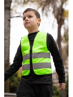 Korntex KWRX – Aalborg Dětská bezpečnostní vesta 76.KWRX hi vis orange
