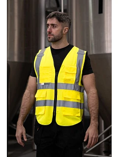 Korntex KXPMF – Munich Hi-Vis multifunkční vesta 76.XPMF hi vis yellow