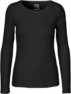 O Dámské tričko s dlouhým rukávem black model 22505839 - Neutral
