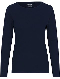 O Dámské tričko s dlouhým rukávem navy model 22505867 - Neutral