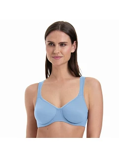Dvojitá podprsenka s kosticami 5490 bel air blue - RosaFaia