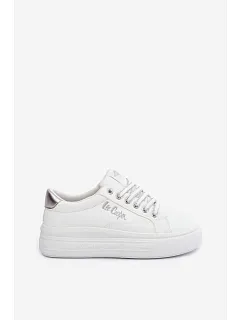 Dámské bílé sportovní tenisky na platformě model 22618190 - Lee Cooper