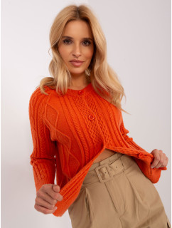Sweter AT SW  pomarańczowy model 18955399 - FPrice