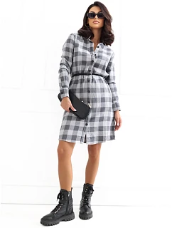 Sukienka model 22347419 grafitowy - FPrice