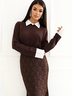 Sweter IR SW model 22550415 brązowy - FPrice