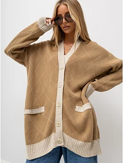 Sweter LC SW model 22556665 camelowy - FPrice