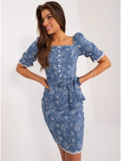 Sukienka LK SK model 19915506 ciemny niebieski - FPrice