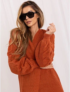 Kardigan LO SW LK model 22317422 ciemny pomarańczowy - FPrice