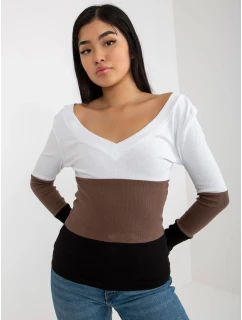 Halenka RV BZ model 17987247 bílá a černá - FPrice