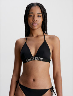 Dámske plavky horný diel Triangle Bikini Top Intense Power KW0KW01824BEH čierna - Calvin Klein