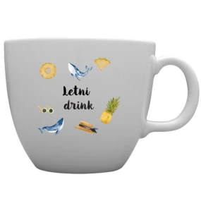 Personalizovaný MEGA XXL keramický hrnek 1000 ml s letním mixem 