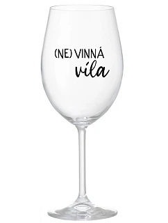 (NO)WINE FAITH - číry pohár na víno 350 ml