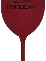 ELIXÍR PROTIBLBEČKOVÝ - bordo sklenice na víno 350 ml