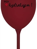 I AM HYDRA. I LOVE HYDRATING! - vínový pohár na víno 350 ml