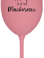 I AM MAGICONAL. Magnificent - ružový pohár na víno 350 ml