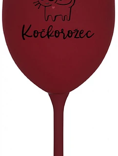 I'M A CAT. CAT - vínový pohár na víno 350 ml