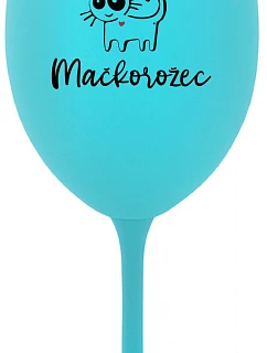 I AM MAGICCONAL. MAGICCORNER - tyrkysový pohár na víno 350 ml