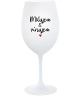 I LOVE & I WINE - pohár na biele víno 350 ml