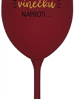 Musím si dať toto víno... - burgundský pohár na víno 350 ml