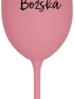 Lady of God - ružový pohár na víno 350 ml
