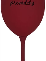 Táta je z cesty - burgundský pohár na víno 350 ml