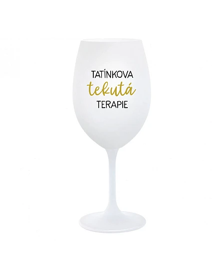 Daddy's Liquid Therapy - pohár na biele víno 350 ml Daddy's Liquid Therapy - pohár na biele víno 350 ml