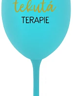 Daddy's Liquid Therapy - tyrkysový pohár na víno 350 ml