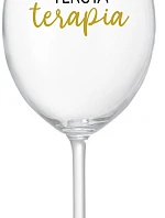 LIQUID THERAPY - priehľadný pohár na víno 350 ml